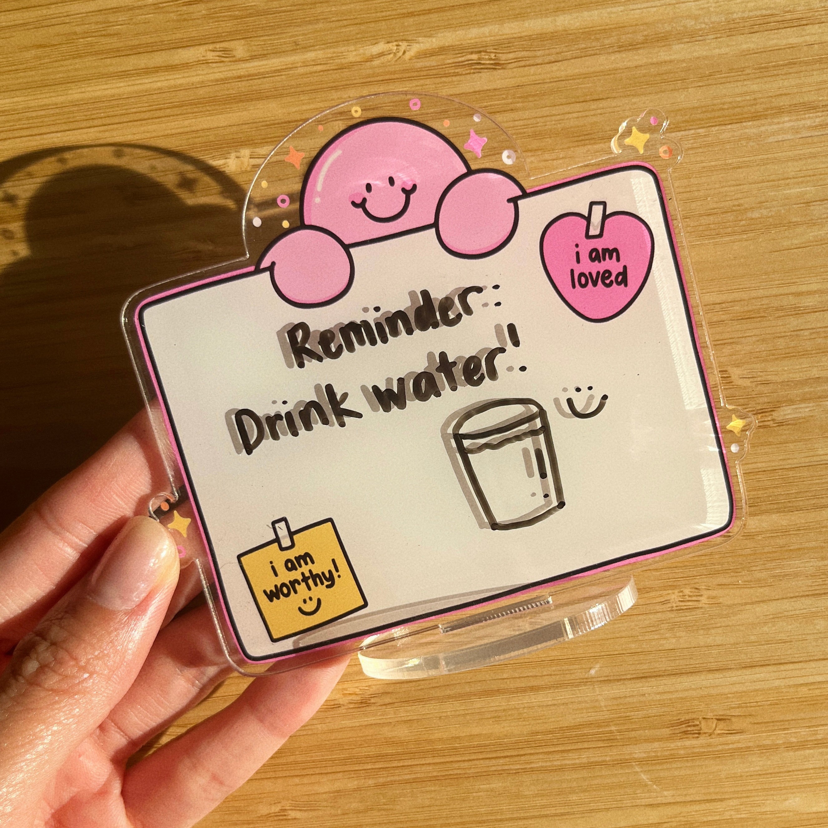 Mr.Bubbles Mini Memo Board Stand